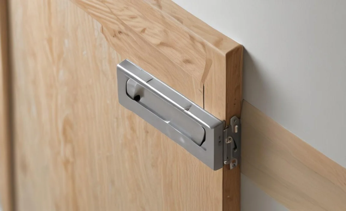 Steps for Earthquake Proof Cabinet Latches Installation