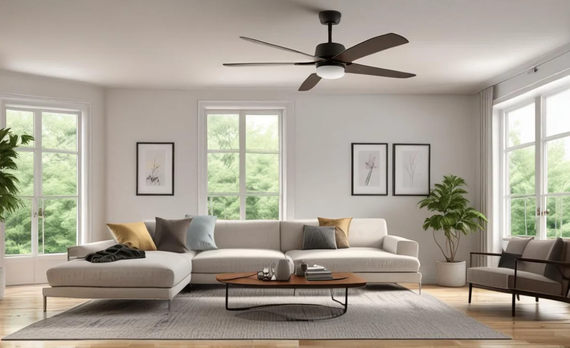 Steps for Fixing a Ceiling Fan That Runs Backwards