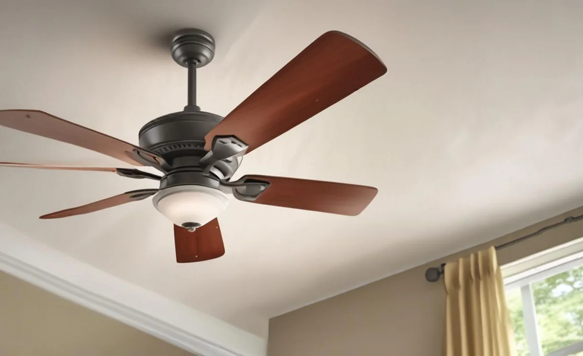 Steps for Installing a Ceiling Fan on a Sloped Ceiling Without Adapter