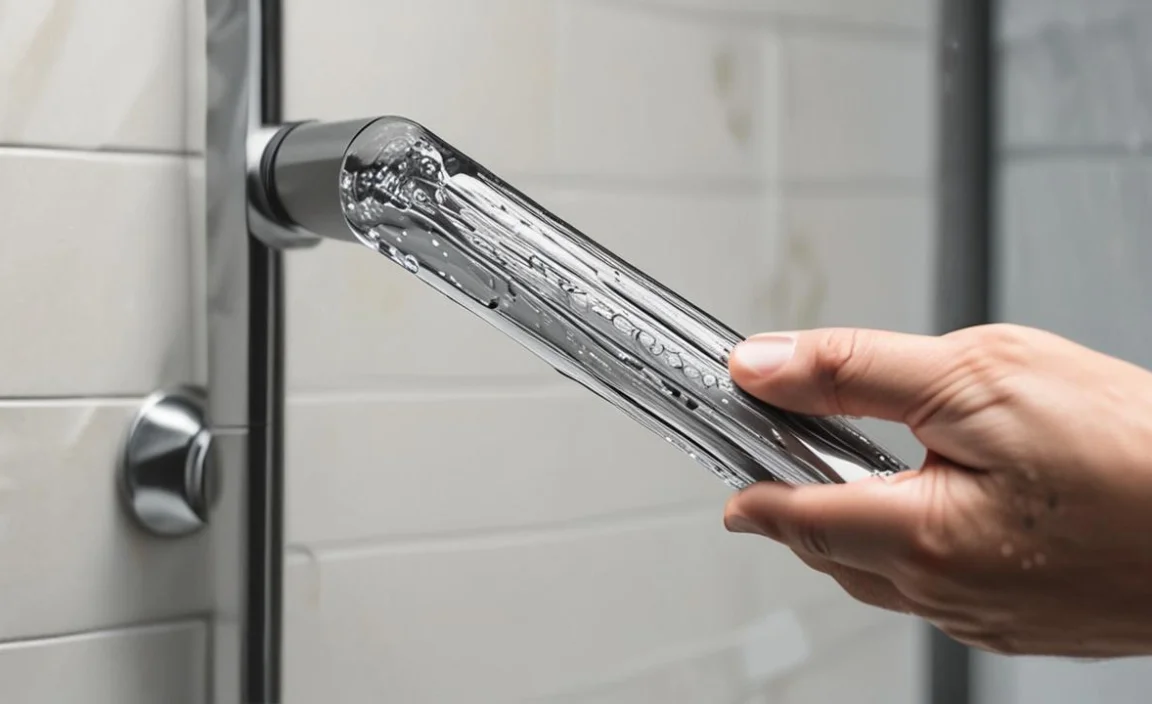 Steps for Lubricating Stiff Shower Handle Mechanism