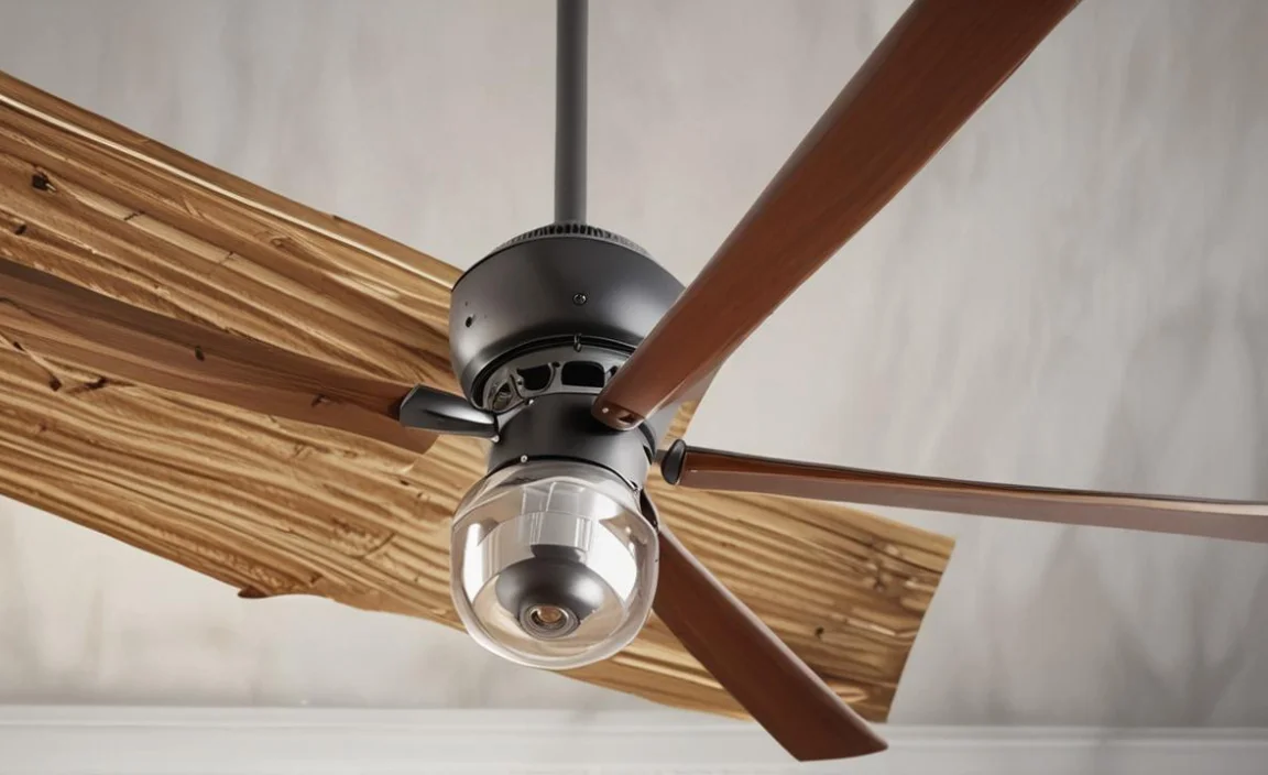 Steps for Painting Wooden Ceiling Fan Blades Without Unbalancing Them