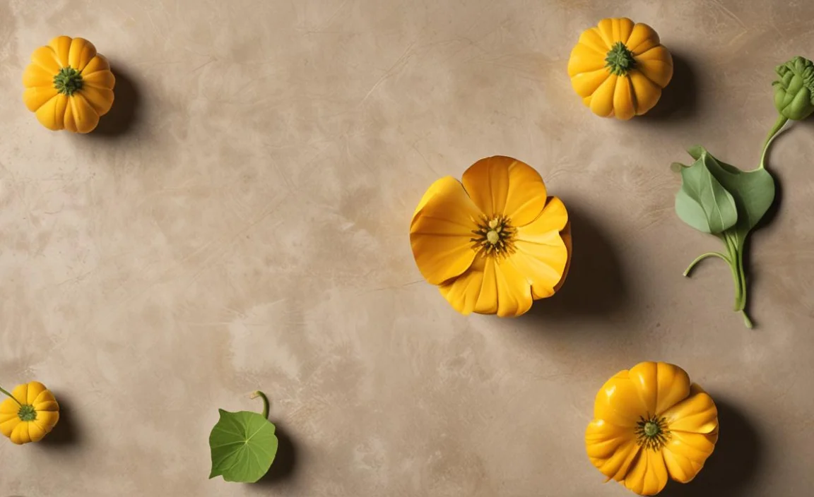 Table: Squash Flower Types