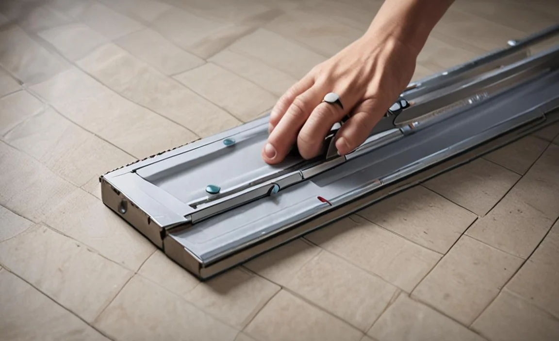 tile cutter snapping tiles unevenly