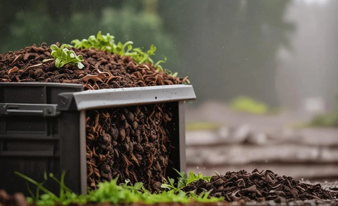 Turning Compost In The Rain: Pros