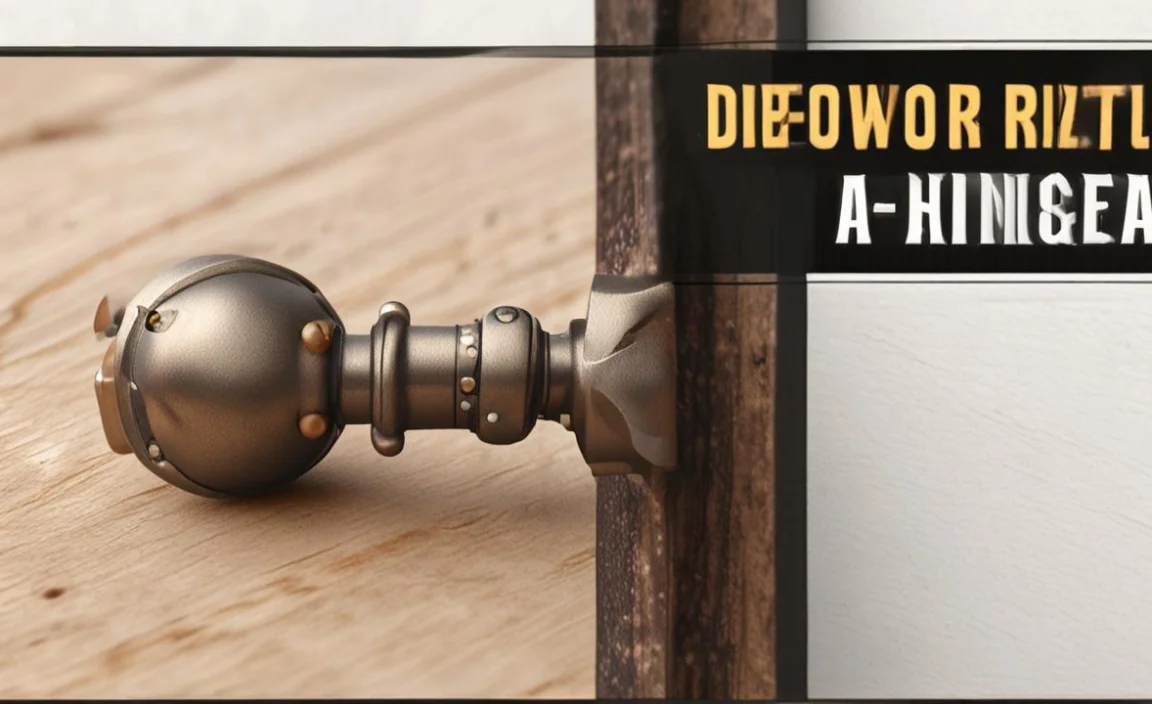 types of decorative hinge tips and finials