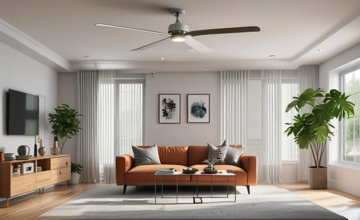Understanding Ceiling Fan Placement in a Room with a Tray Ceiling