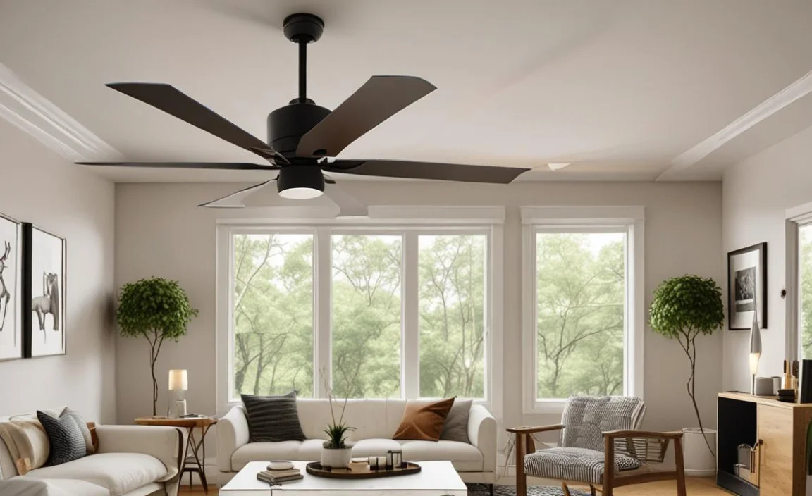 Using a Ceiling Fan During Summer