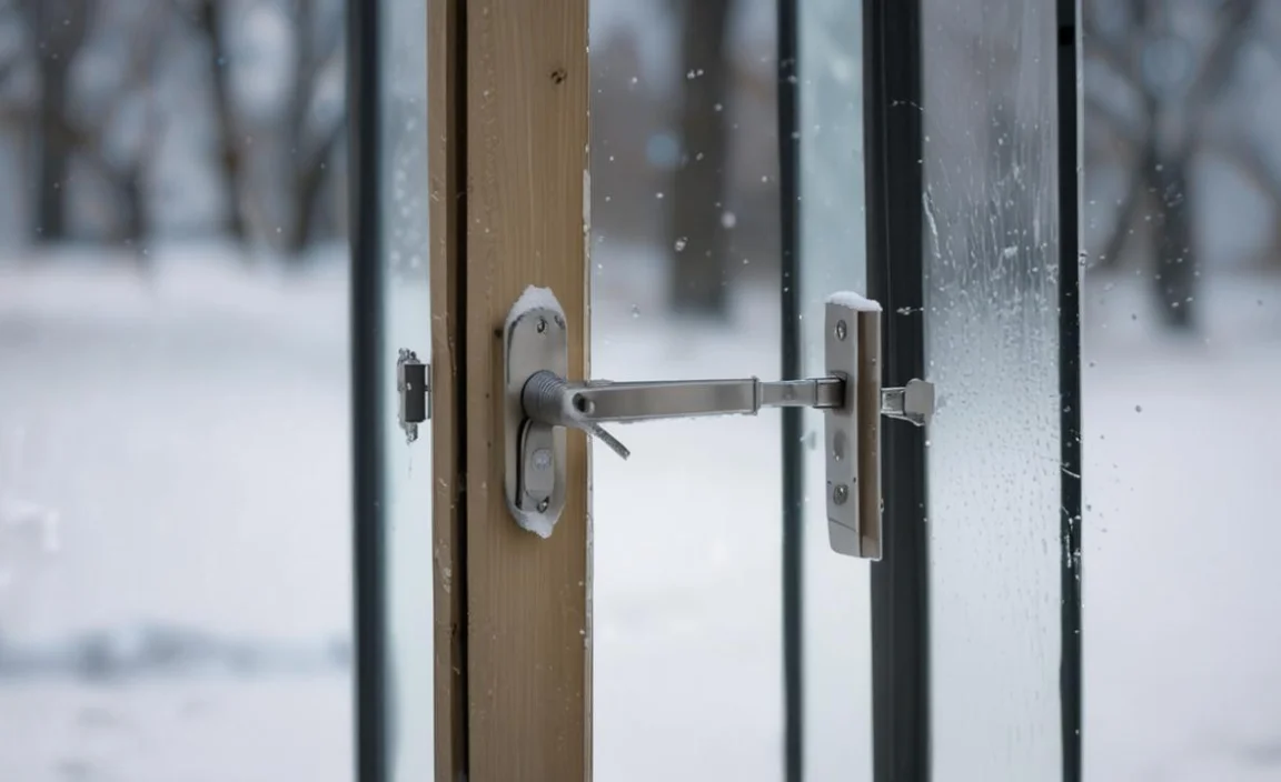 Using a Hairdryer to Thaw the Lock