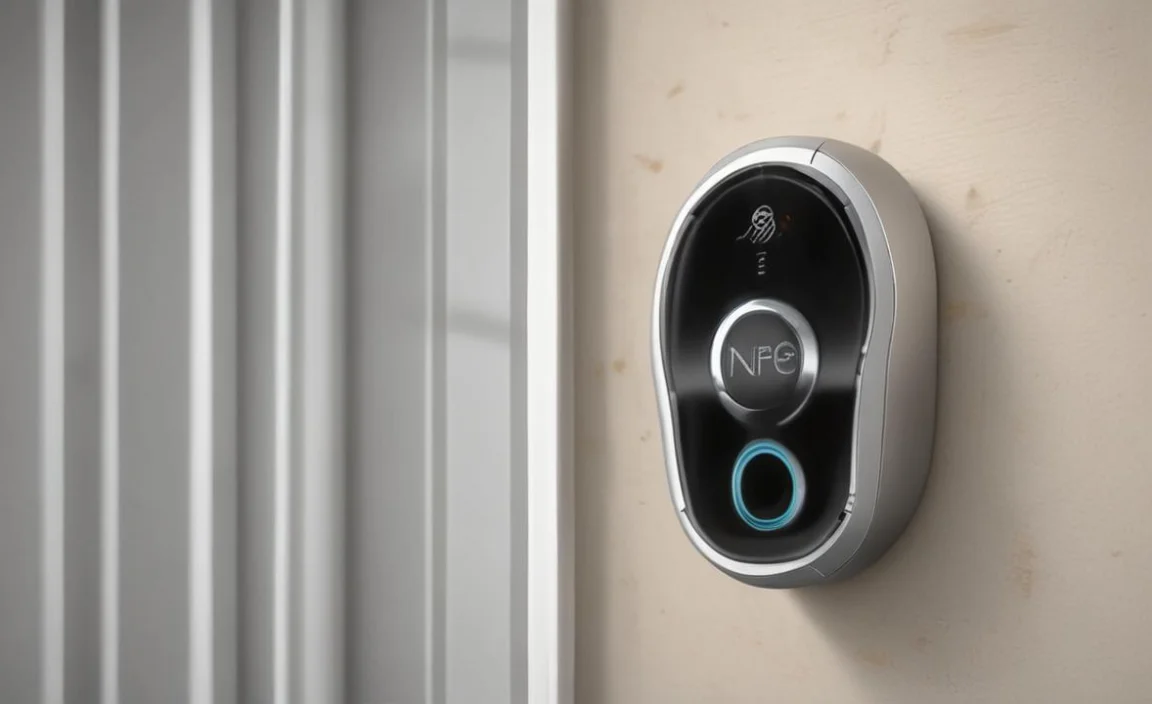 using an nfc ring to unlock smart home doors