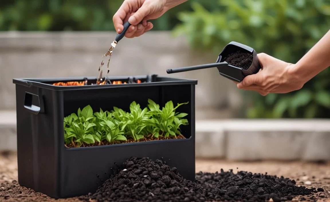 using black plastic to heat up compost faster