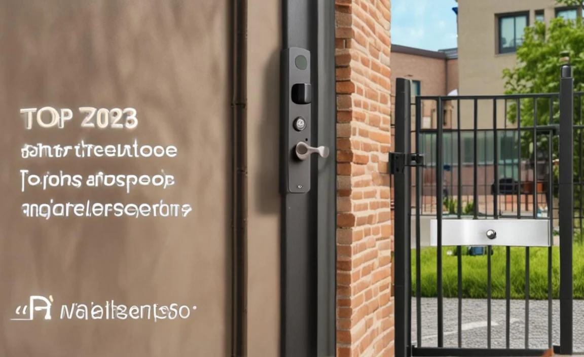 weatherproof smart locks for outdoor gates