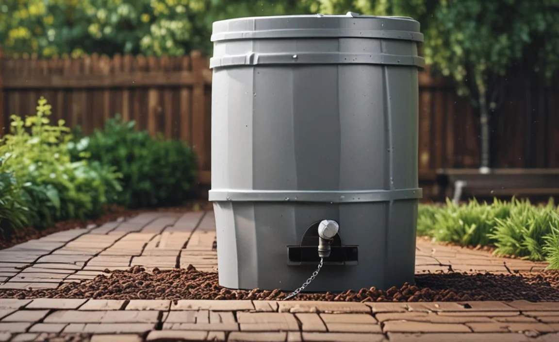 What to Avoid When Using Rain Barrel Water
