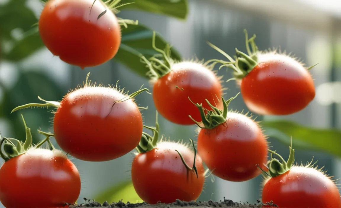 whiteflies infestation in greenhouse tomatoes