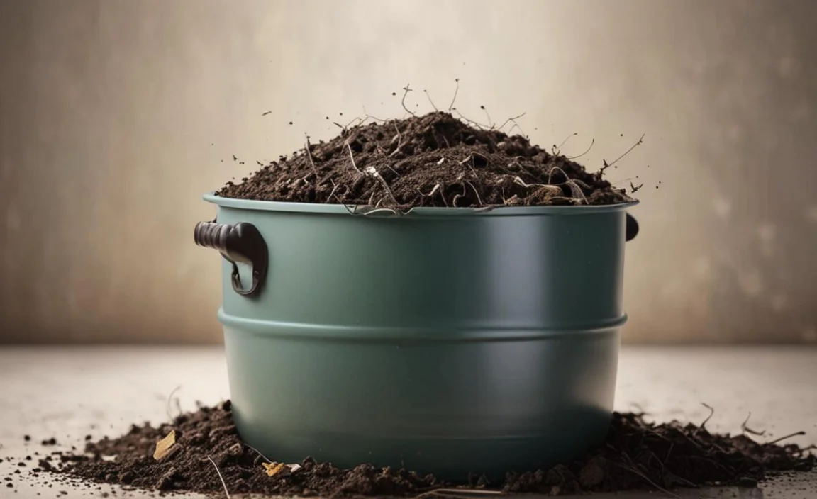 why does my compost smell like ammonia and how to fix