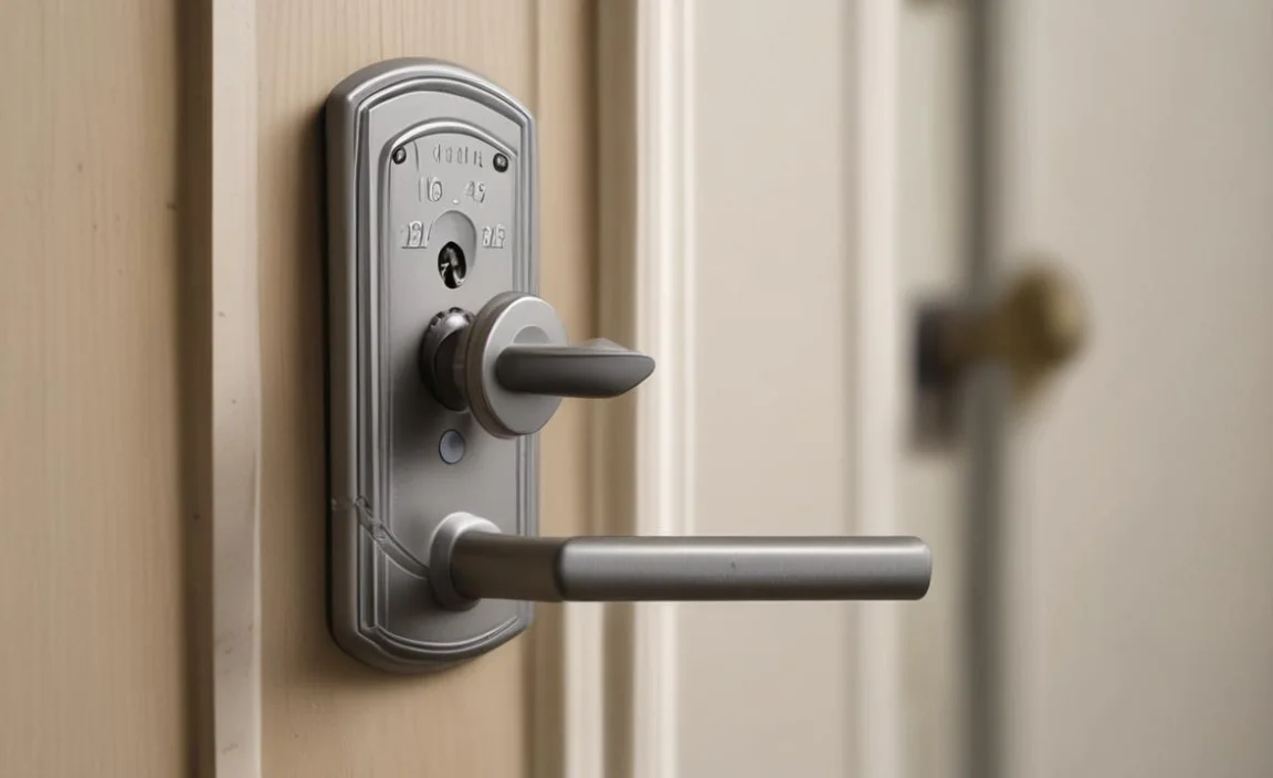 Why Does The Rim Lock Keep Keep Fall Off?