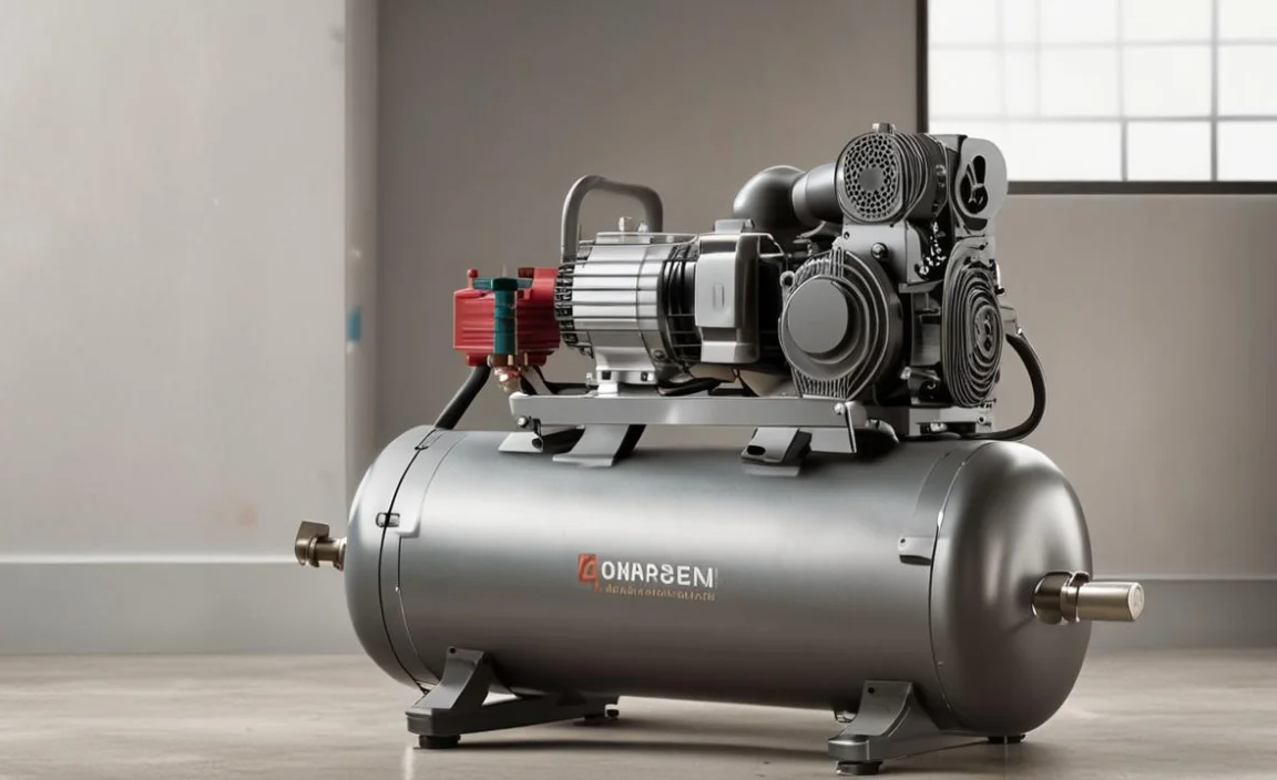 Why You Shouldn’t Lay an Air Compressor on Its Side