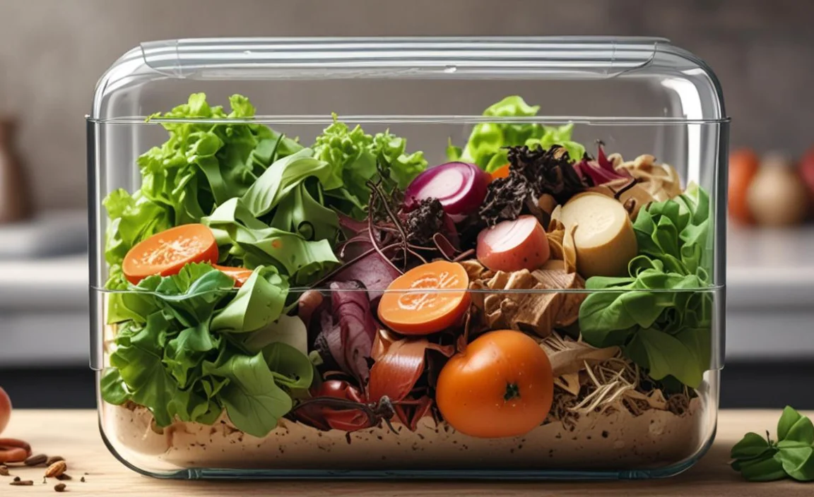 will freezing kitchen scraps before composting kill bacteria