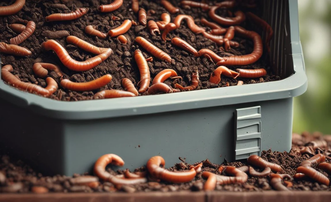 Worms Dying in Compost Bin: Chemical Exposure