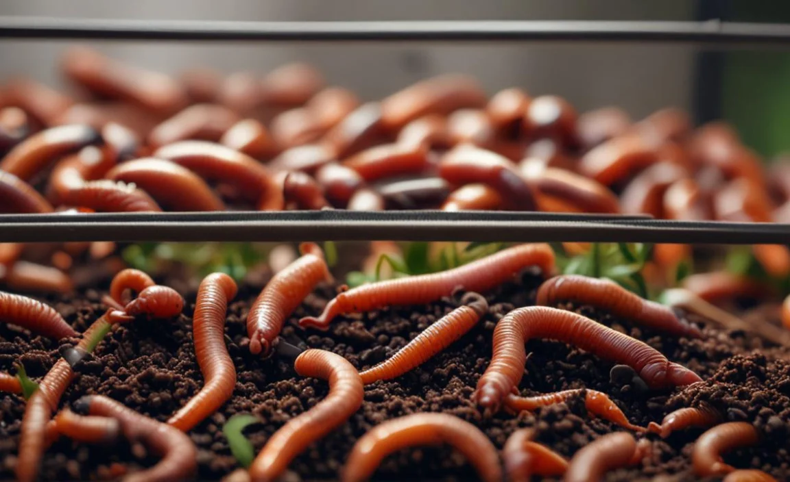 Worms Dying in Compost Bin: Food Imbalance
