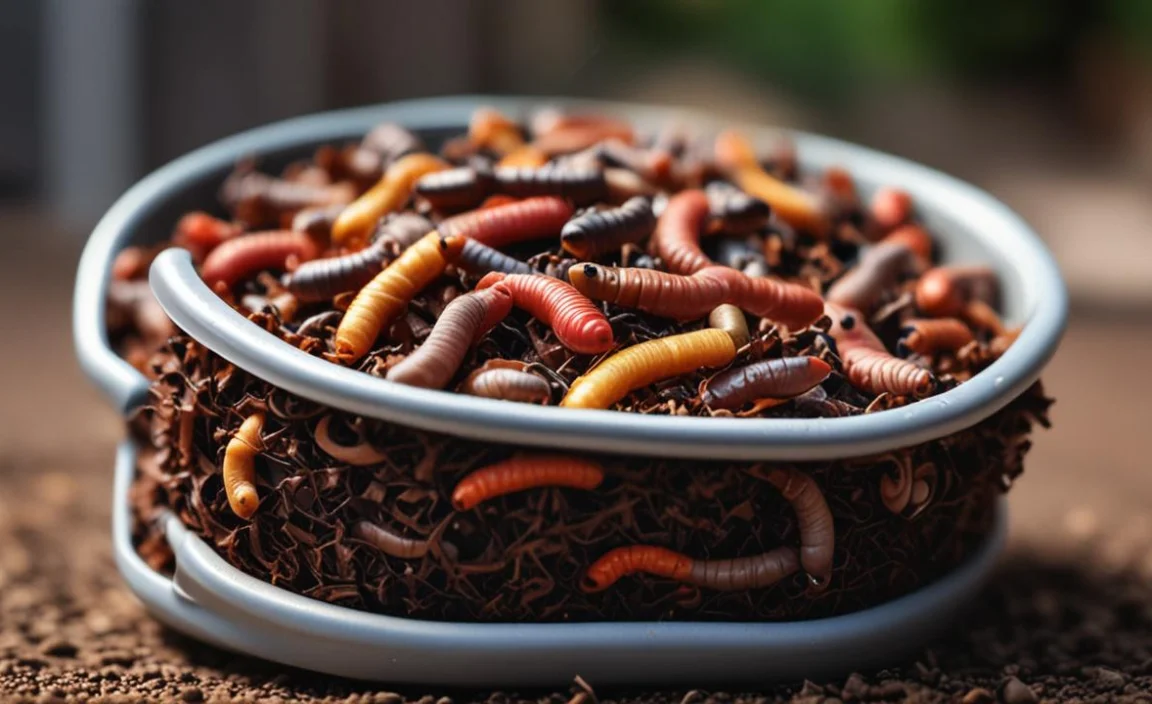 Worms Dying in Compost Bin: Moisture Levels
