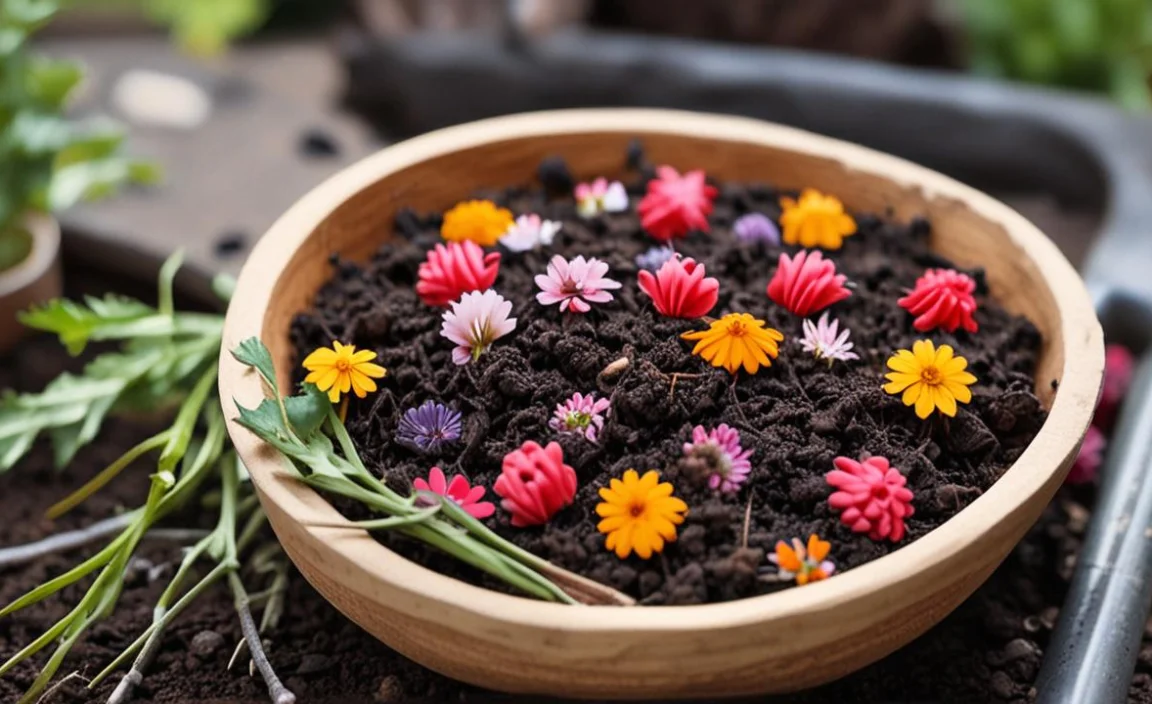 1. Preparing New Flower Beds or Pots