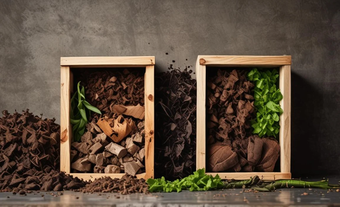 1. The Simple Pile or Bin (For Yards with Space)