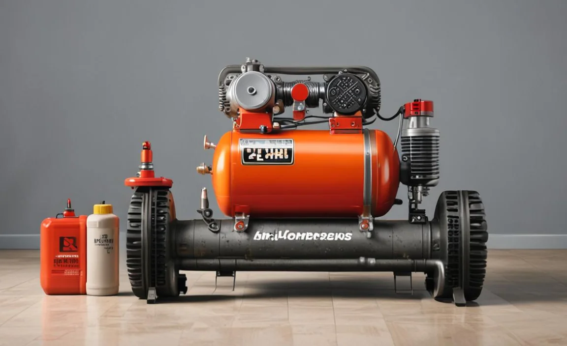 1. Turn Off The Compressor And Unplug It