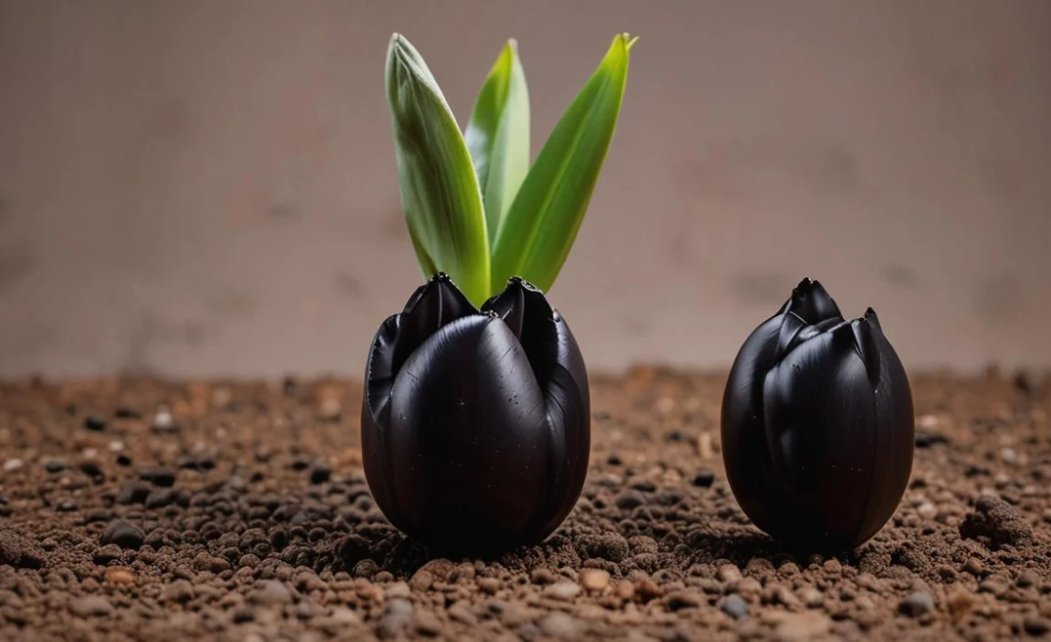 1. When is the best time to plant black tulip bulbs?