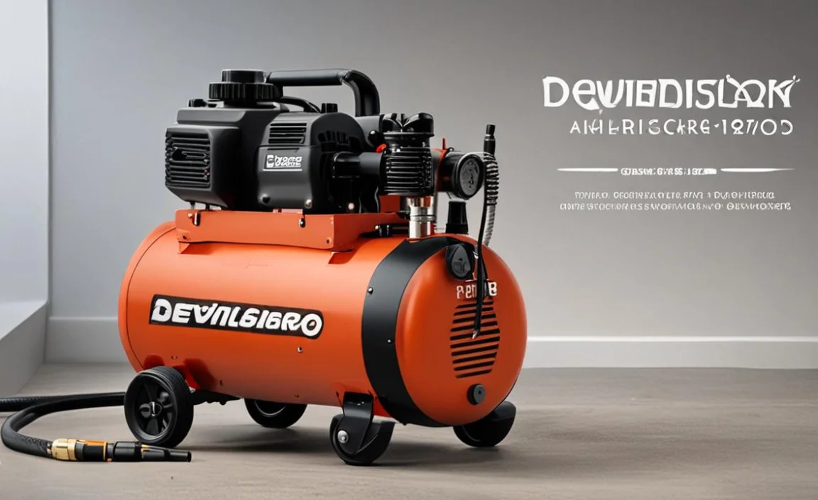 1.Preparing The 4000 Devilbiss Pro Air Compressor