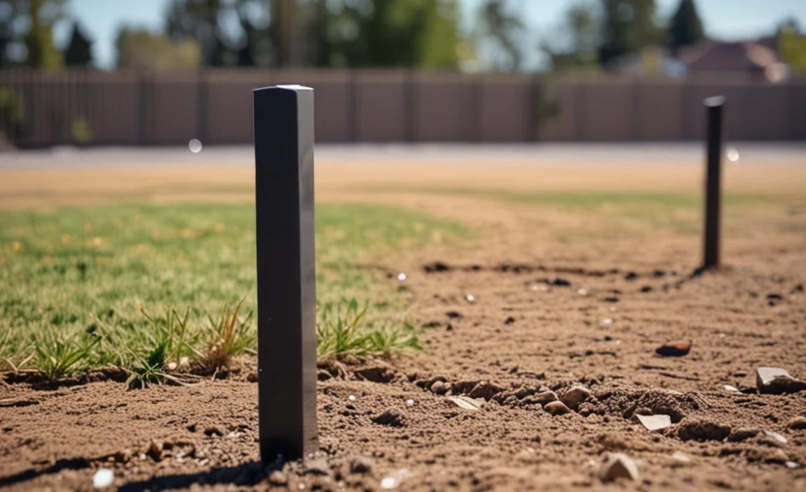1.Use An Excavator Or Breaker Bar To Break The Post-Free