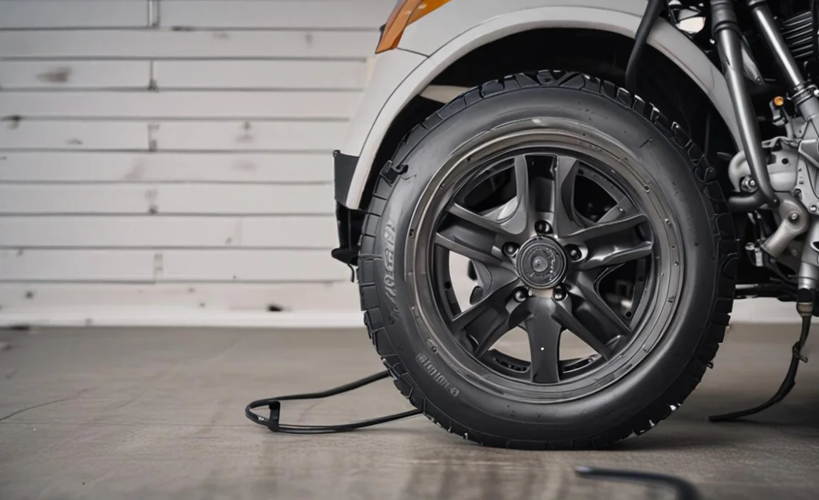 2. Checking Tire Pressure And Valves