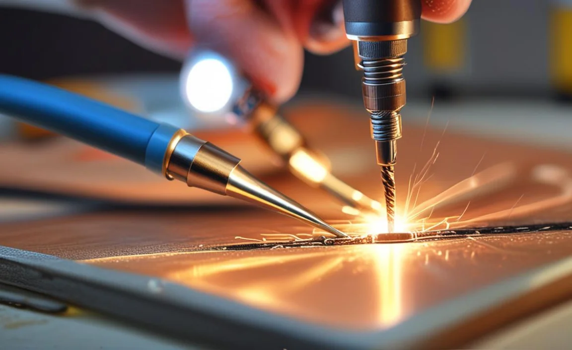 2. Clean The Soldering Iron Tip