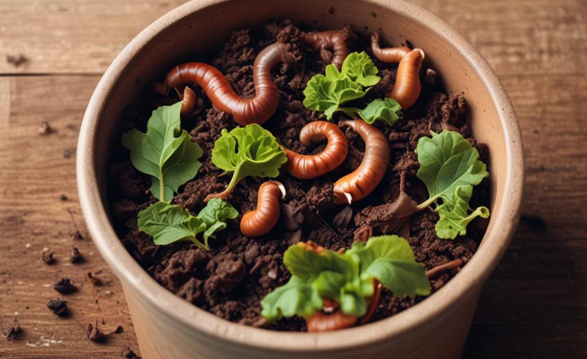 2. Food Scraps: The Worms&rsquo; Feast!