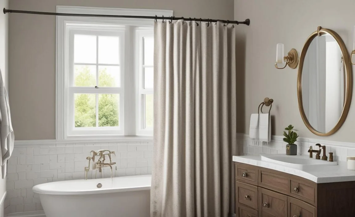 2. Installing A Fixed Shower Curtain Rod