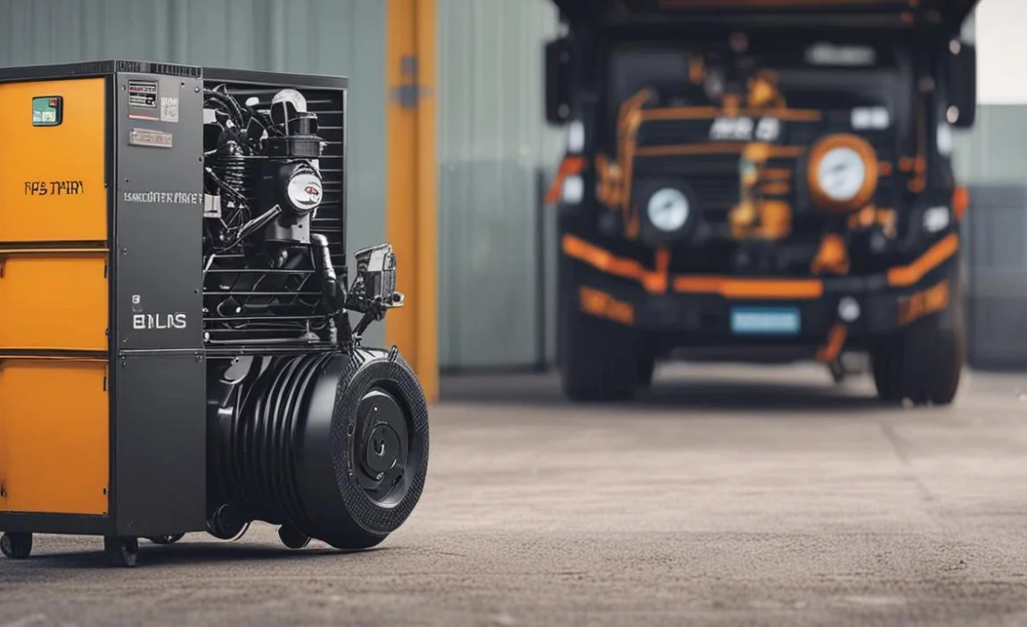 2. Small Electric Air Compressors (Portable/Pancake Style)