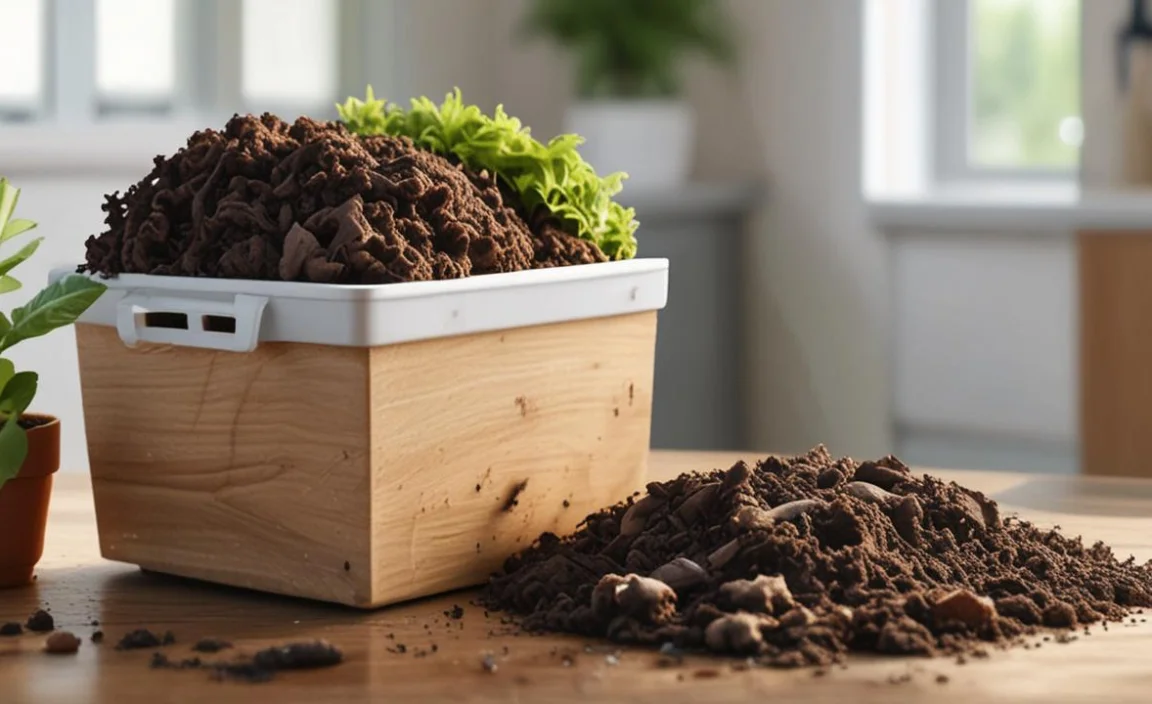 2. Small Enclosed Composters (Tumblers or Static Bins)