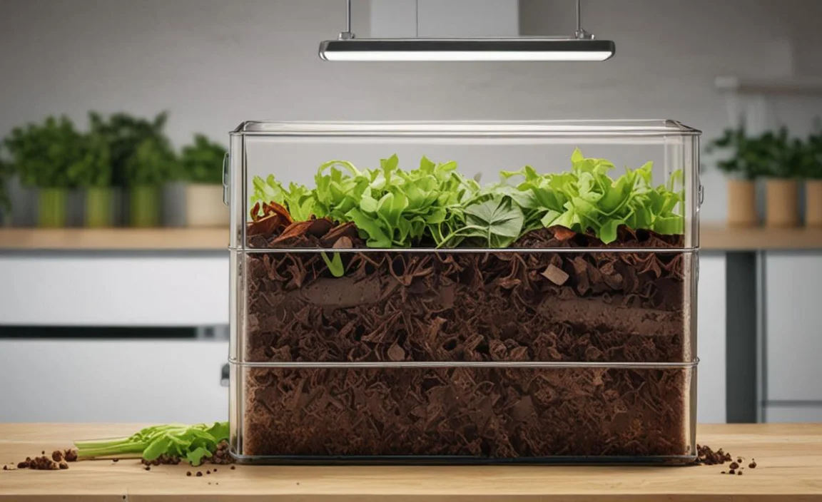 2. The Worm Bin (Vermicomposting): Little Workers, Big Results