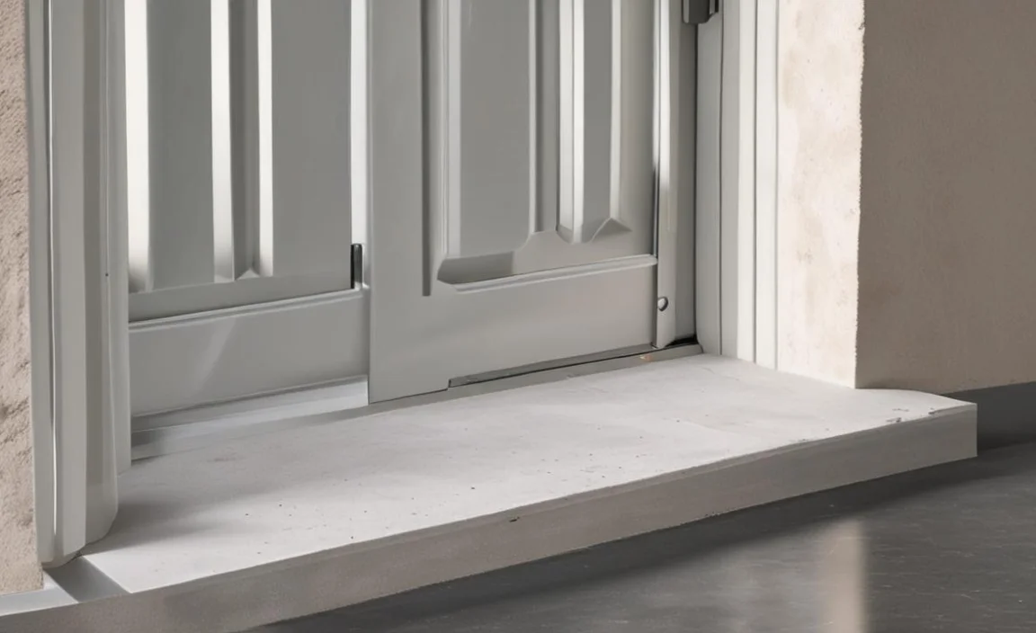 2.Remove The Old Exterior Door Threshold