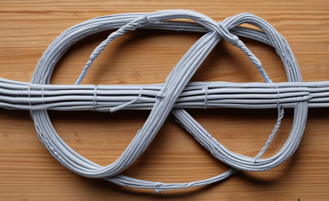 2.Twist The Ends Of The Striped Wires Together