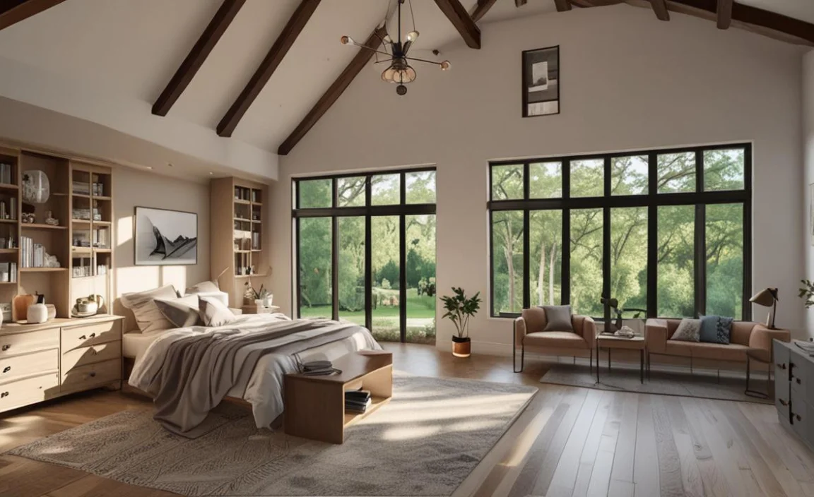 3. Install Window Treatments And Door Hardware