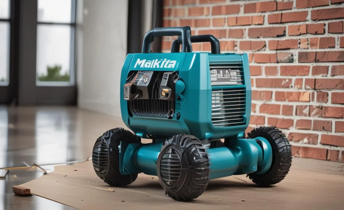 3. Makita MAC5200 Big Bore 2.5 HP, 6.0 CFM Air Compressor