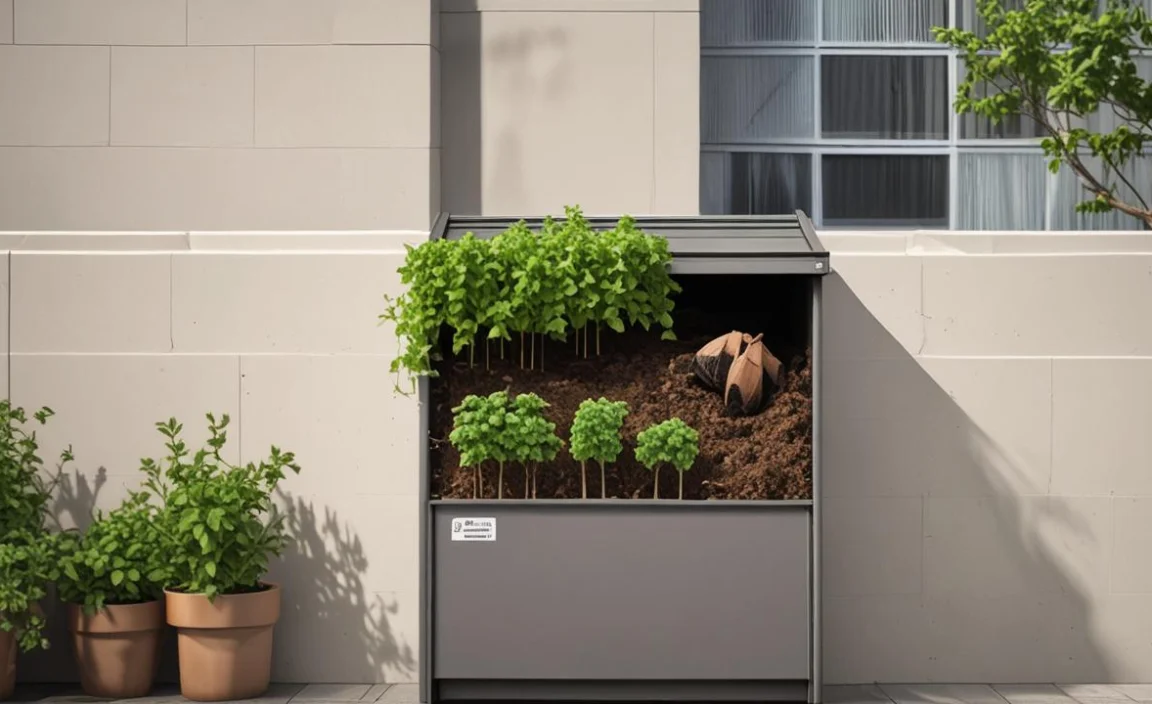 3. Small Worm Composting Bins (Vermicomposting)
