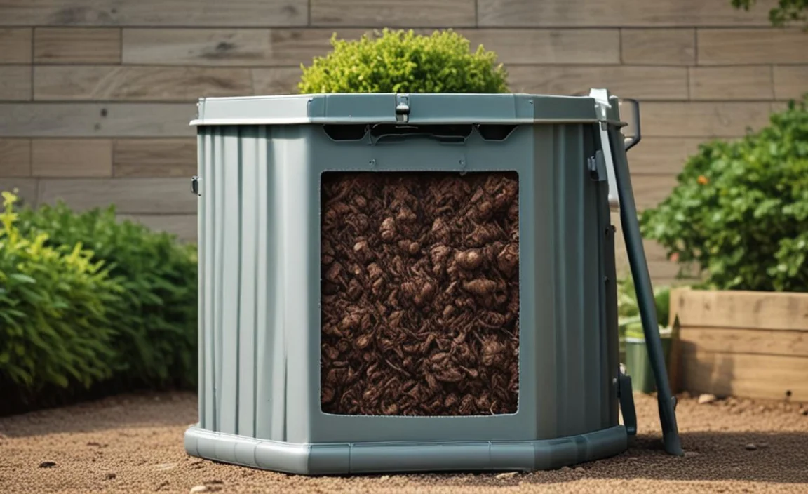3. Wooden Compost Bins