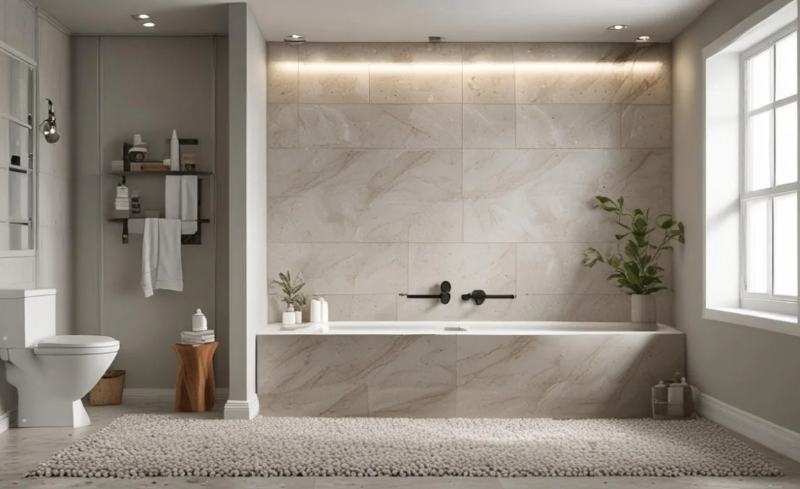 3.Laying Out The Pebble Tiles