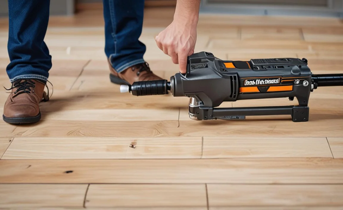 4. Central Pneumatic 16 Gauge Finish Air Nailer