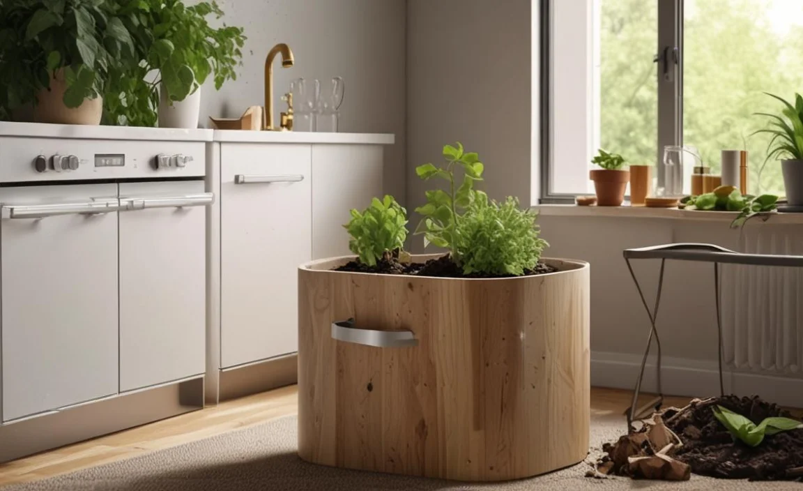 4. Countertop Electric Kitchen Composter (Sub-Category of Electric)