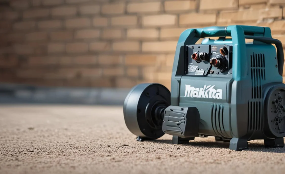 4. Makita AC001GZ Cordless Air Compressor (XGT Cordless System)