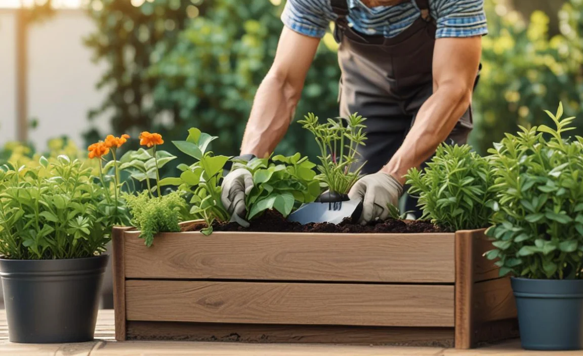 4. Planting The Plants
