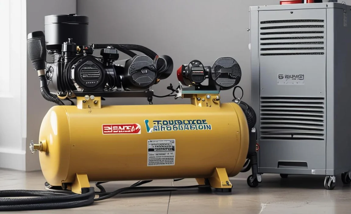 4. The Compressor Runs But Doesn’t Build Pressure