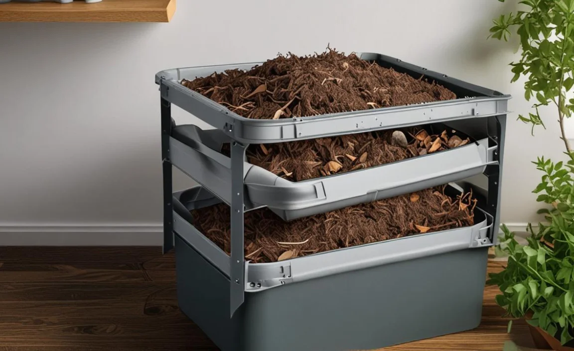 4. The Worm Composting Bin (Vermi-Composting)
